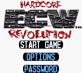 ECW Hardcore Revolution Title Screen